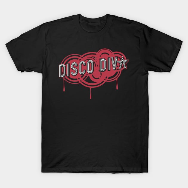 Disco Diva Nightlife T-Shirt by yeoys